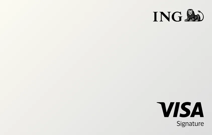 ING · Visa Signature White